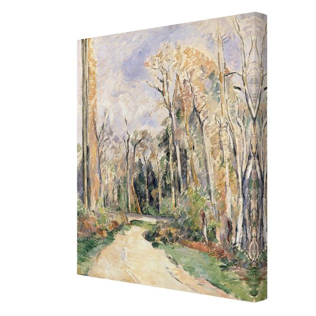 Post Impressionismus Bilder Paul Cézanne - Waldeingang