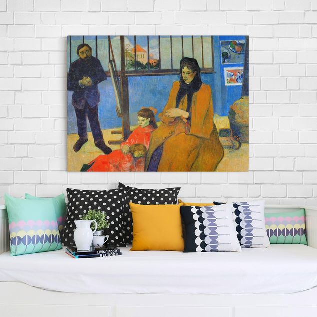 Wanddeko Wohnzimmer Paul Gauguin - Familie Schuffenecker