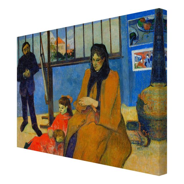 Wanddeko Büro Paul Gauguin - Familie Schuffenecker
