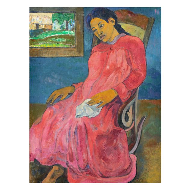 Wanddeko Esszimmer Paul Gauguin - Melancholikerin
