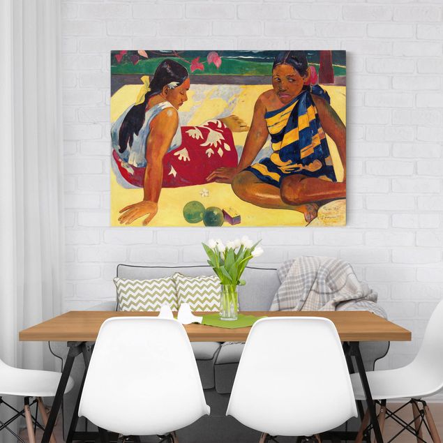 Wanddeko Schlafzimmer Paul Gauguin - Frauen von Tahiti