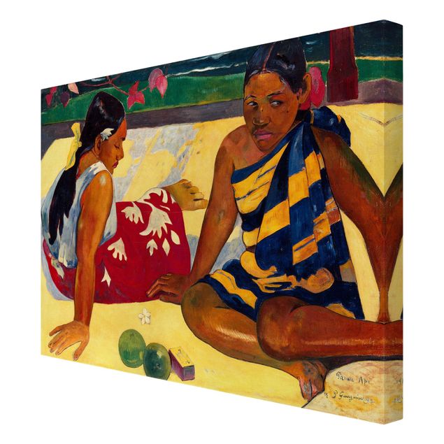 Wanddeko Büro Paul Gauguin - Frauen von Tahiti