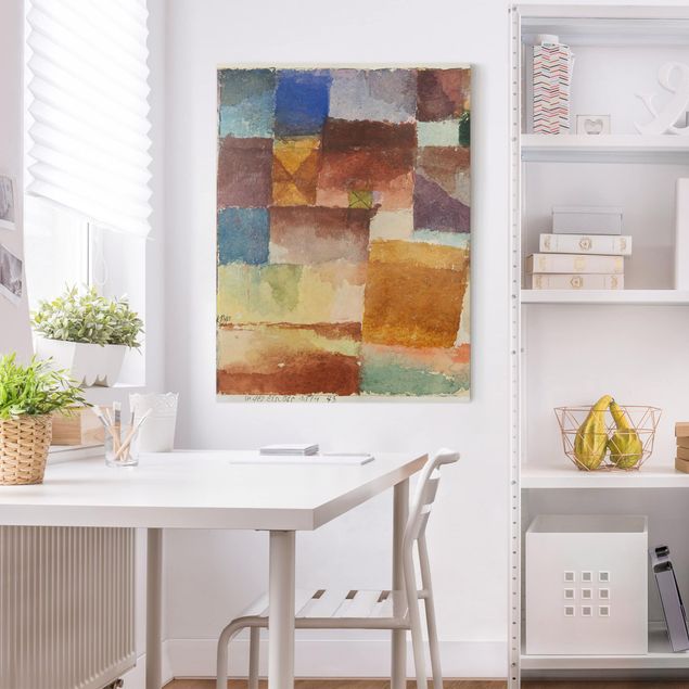 Wanddeko Wohnzimmer Paul Klee - Einöde