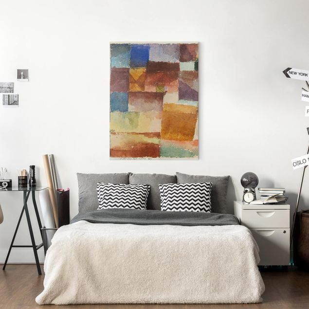 Wanddeko Schlafzimmer Paul Klee - Einöde