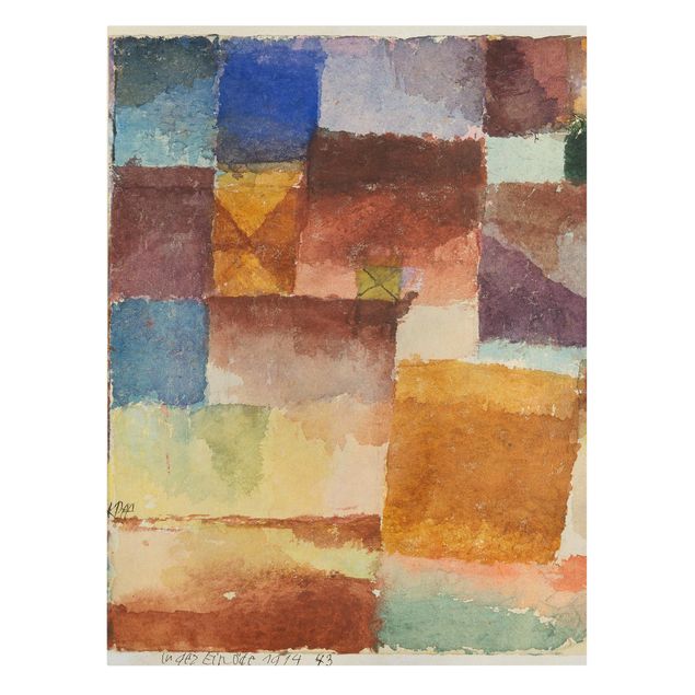 Wanddeko Esszimmer Paul Klee - Einöde
