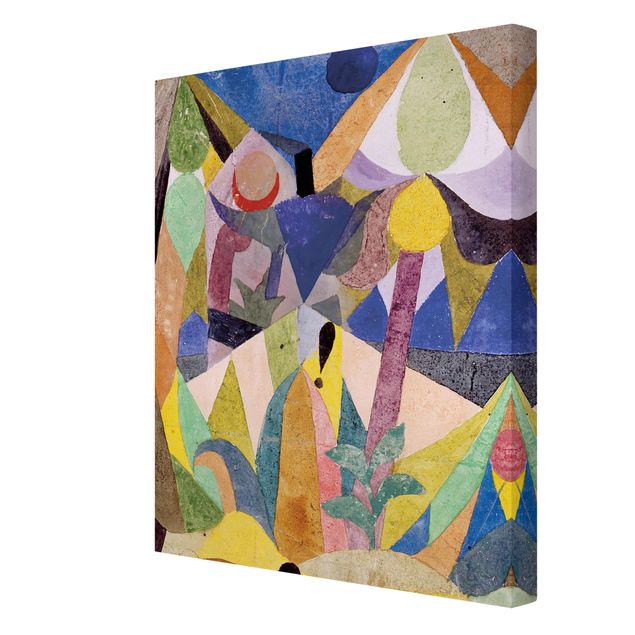 Wanddeko Büro Paul Klee - Mildtropische Landschaft