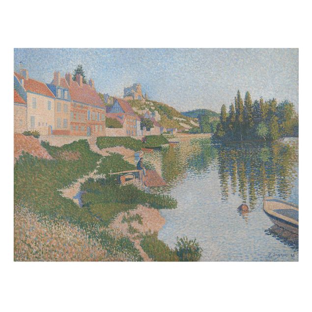 Post Impressionismus Bilder Paul Signac - Les Andelys, das Ufer