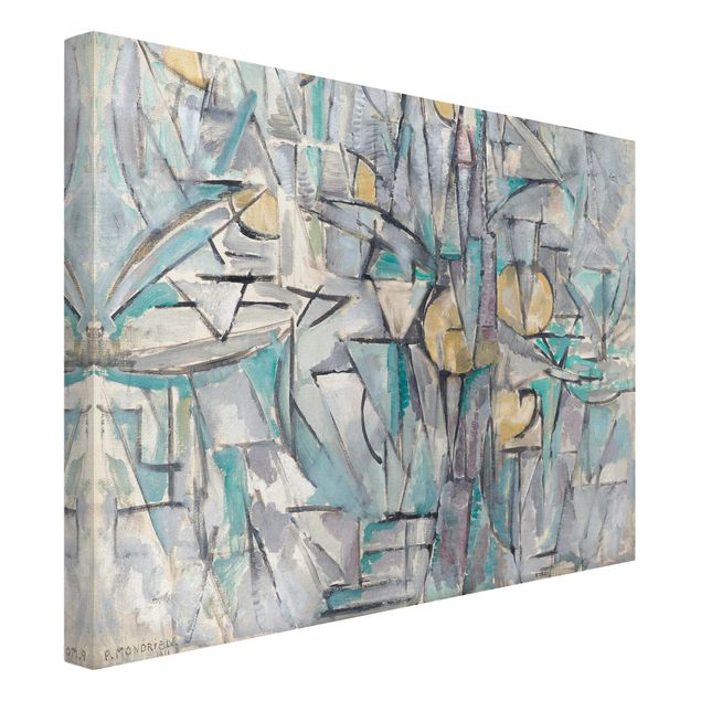 Wanddeko Flur Piet Mondrian - Komposition X