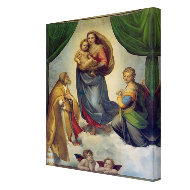 Wanddeko Büro Raffael - Die Sixtinische Madonna