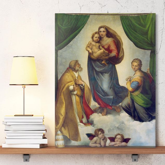 expressionistische Kunstdrucke Raffael - Die Sixtinische Madonna