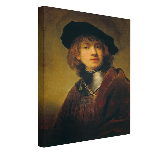 Leinwand Katze Rembrandt van Rijn - Selbstbildnis
