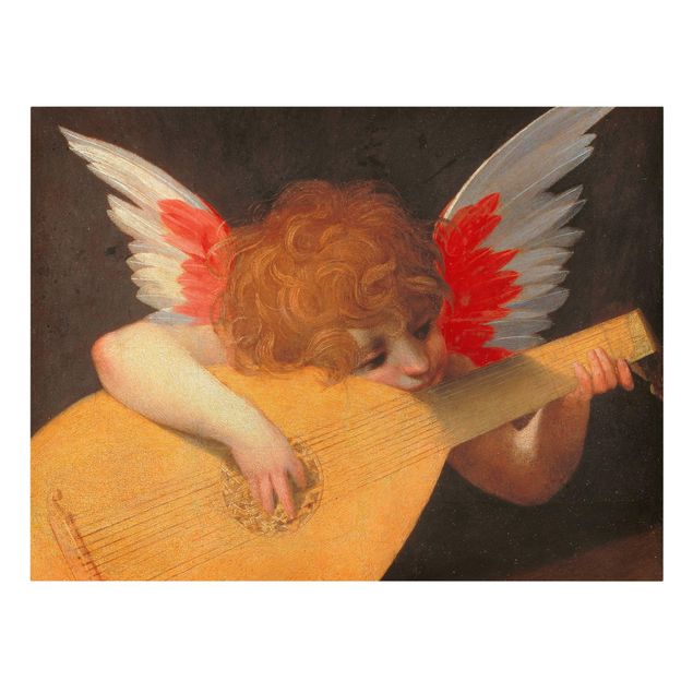 Wanddeko Esszimmer Rosso Fiorentino - Musizierender Engel