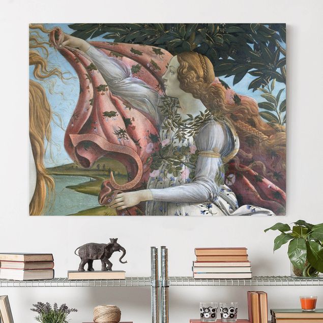 Wanddeko Wohnzimmer Sandro Botticelli - Geburt der Venus