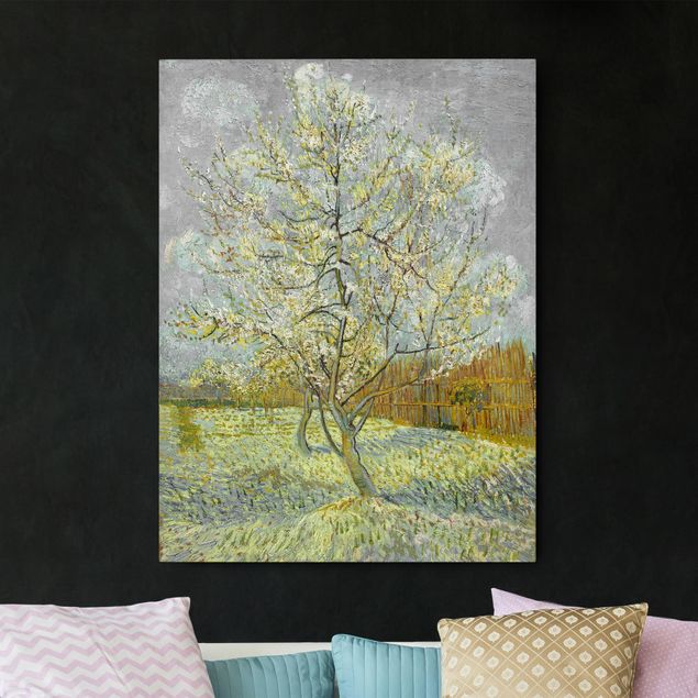 Bilder Impressionismus Vincent van Gogh - Pfirsichbaum rosa
