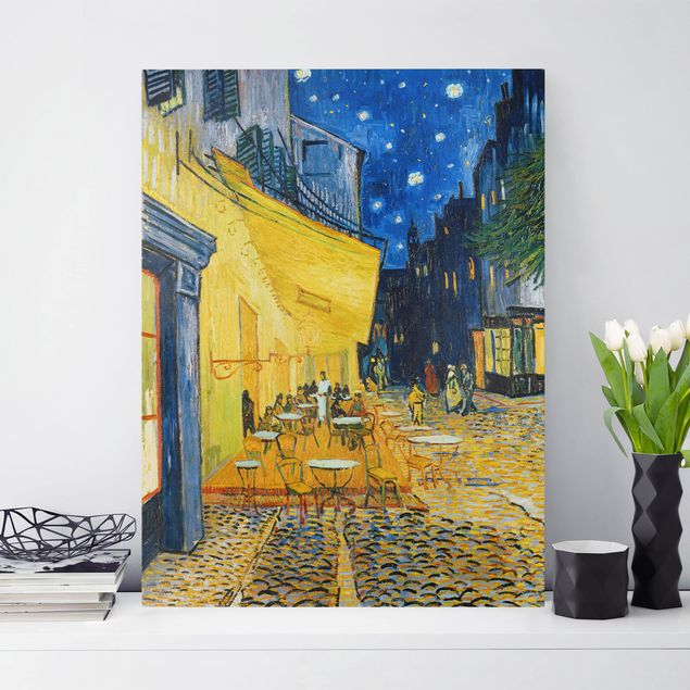 Impressionismus Bilder kaufen Vincent van Gogh - Café-Terrasse in Arles