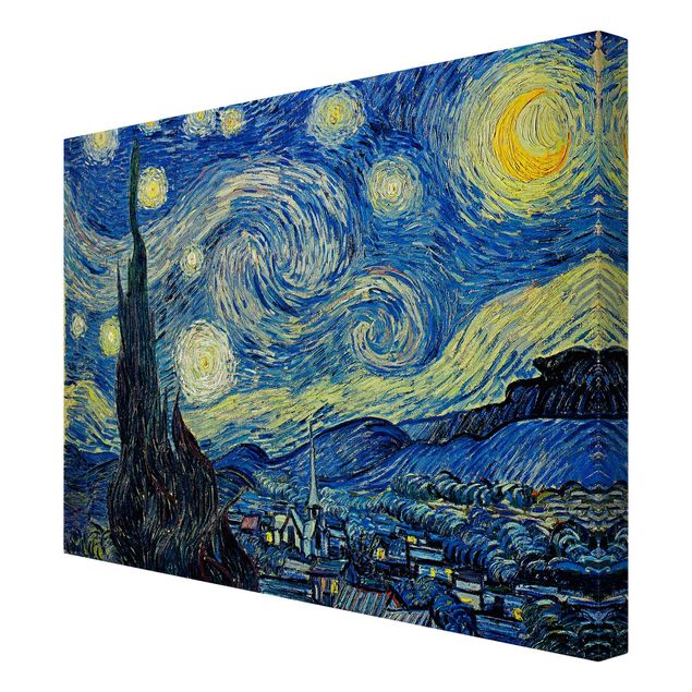 Pointillismus Bilder Vincent van Gogh - Sternennacht
