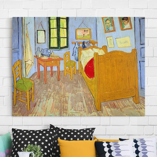 Wanddeko bunt Vincent van Gogh - Schlafzimmer in Arles
