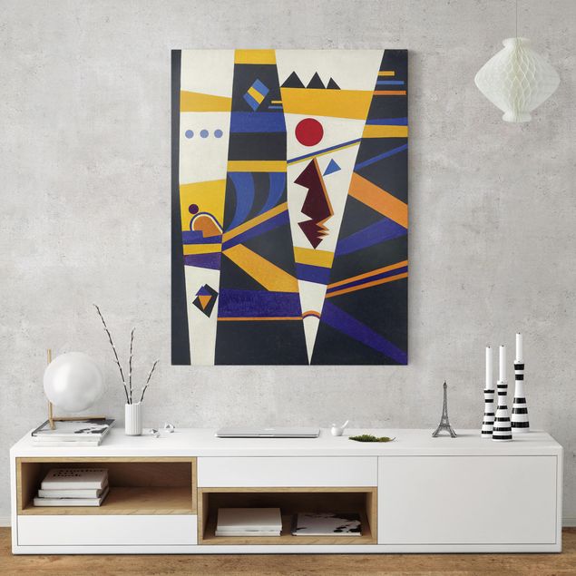 Wanddeko Wohnzimmer Wassily Kandinsky - Bindung