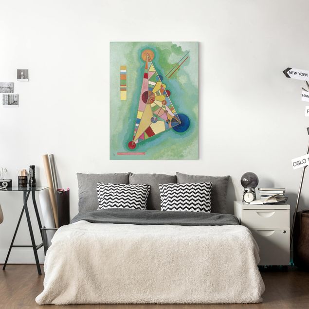 Wanddeko Schlafzimmer Wassily Kandinsky - Dreieck