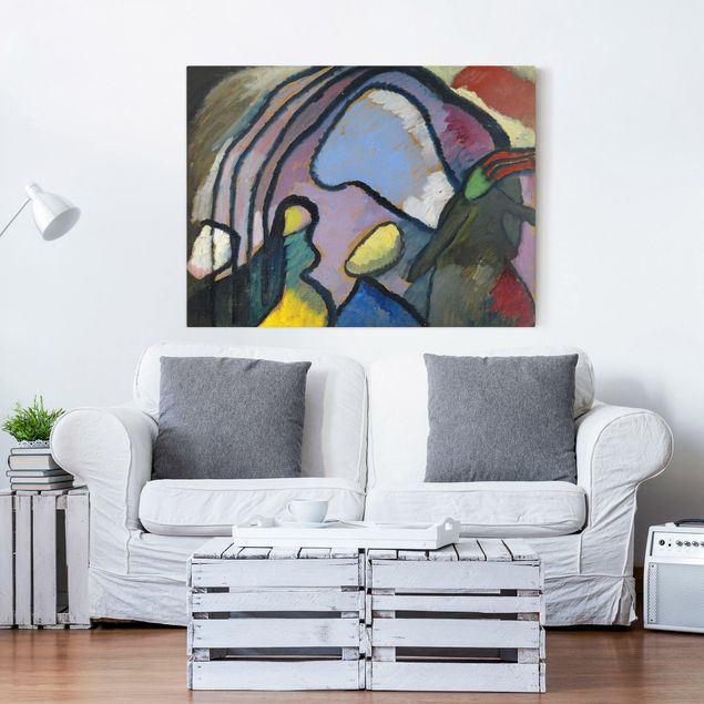 Wanddeko Wohnzimmer Wassily Kandinsky - Improvisation