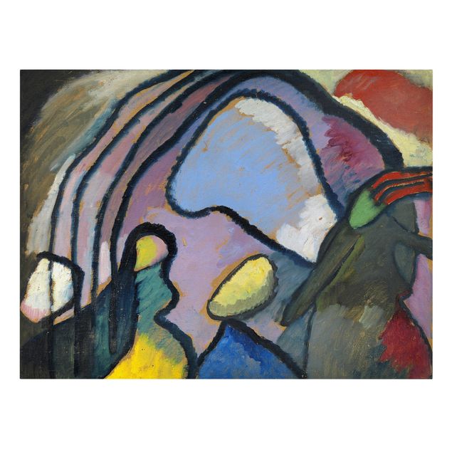 Wanddeko Esszimmer Wassily Kandinsky - Improvisation