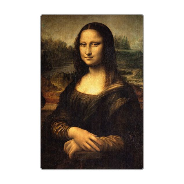Wanddeko Praxis Leonardo da Vinci - Mona Lisa