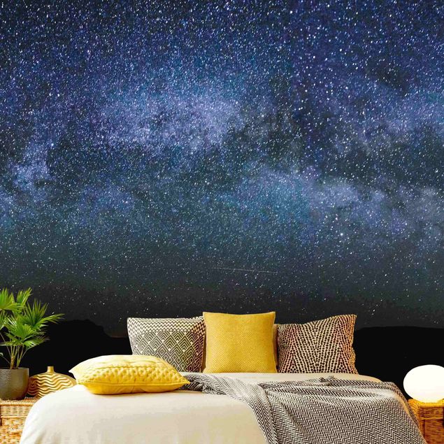 Wanddeko Wohnzimmer Leuchten des Sternenhimmels
