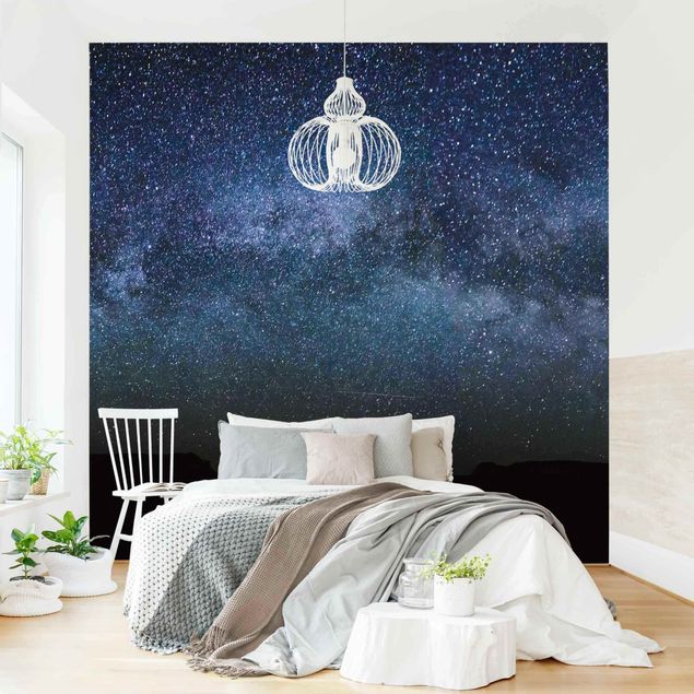 Wanddeko Schlafzimmer Leuchten des Sternenhimmels