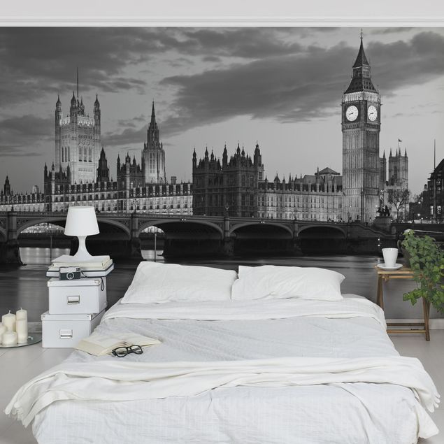 Wanddeko Wohnzimmer London bei Nacht II