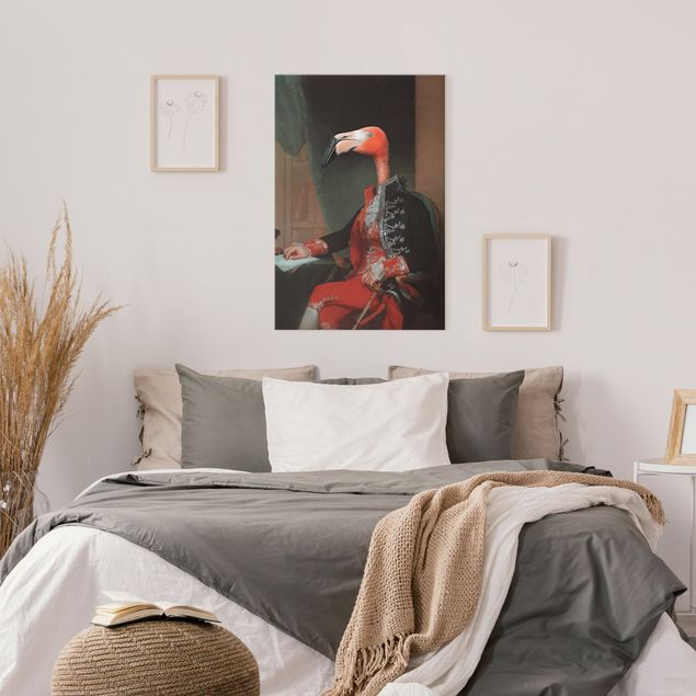 Wanddeko Schlafzimmer Lord Flamingo