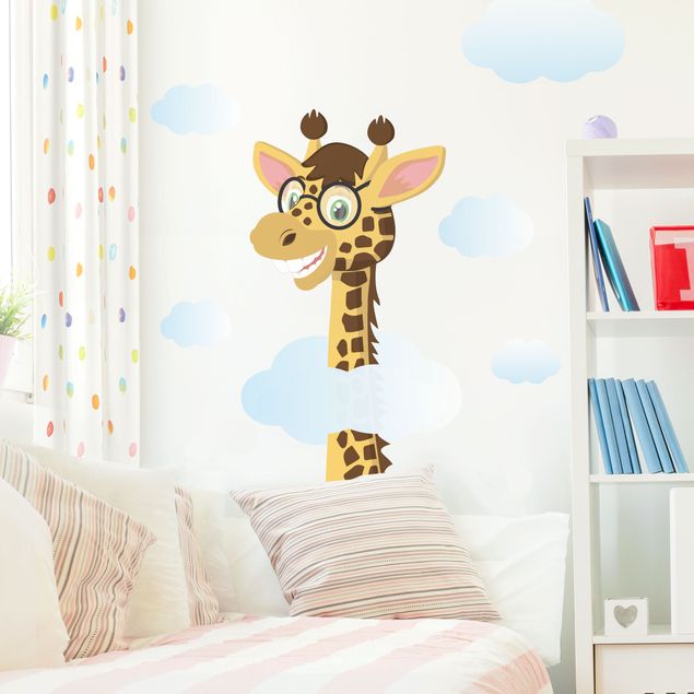 Wanddeko Babyzimmer Lustige Giraffe