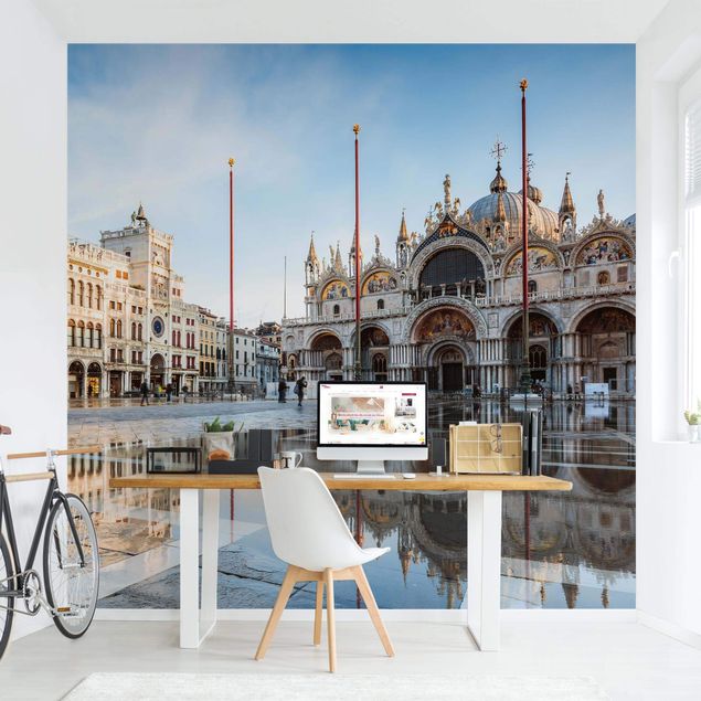 Wanddeko Schlafzimmer Markusplatz in Venedig