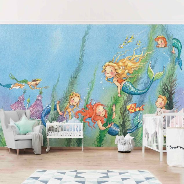 Wanddeko Babyzimmer Matilda die Meerjungfrauenprinzessin