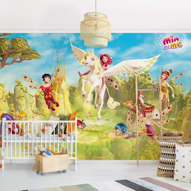 Babyzimmer Deko Mia and me - Über dem Elfenpalast