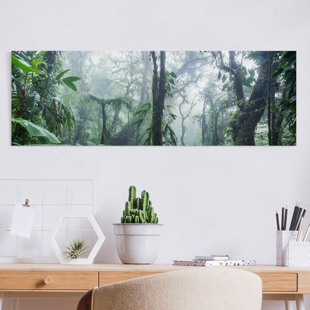 Wanddeko Wohnzimmer Monteverde Nebelwald