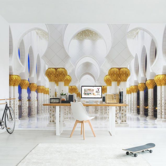 Wanddeko 3D Moschee in Gold