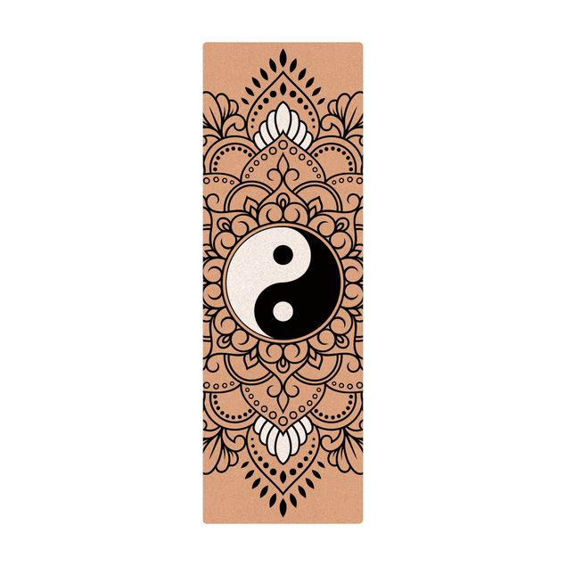 Deko Mandala Mandala Yin und Yang