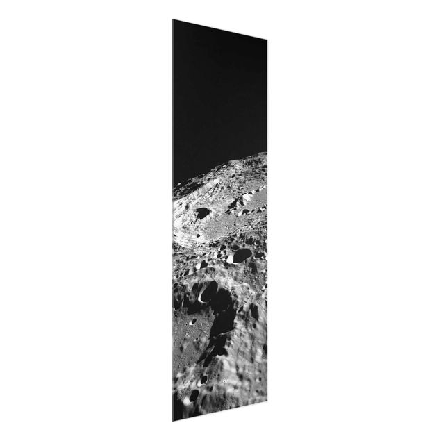 Wanddeko Büro NASA Fotografie Mondkrater