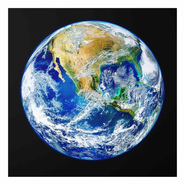 Wanddeko Büro NASA Fotografie Unsere Erde