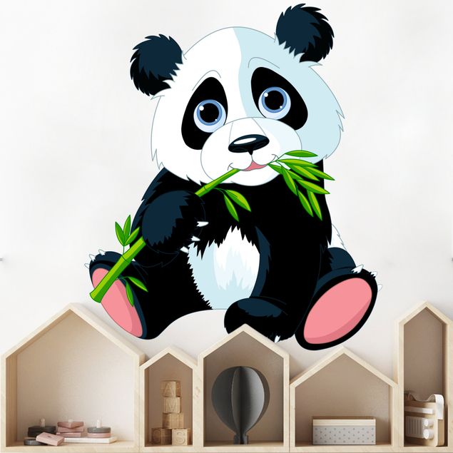 Deko Kinderzimmer Naschender Panda