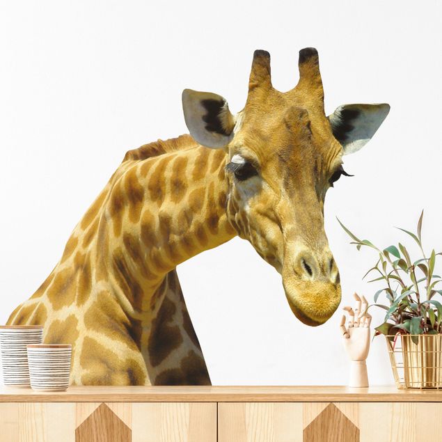 Kinderzimmer Deko Neugierige Giraffe