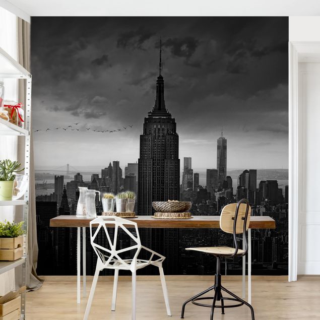 Wanddeko Wohnzimmer New York Rockefeller View