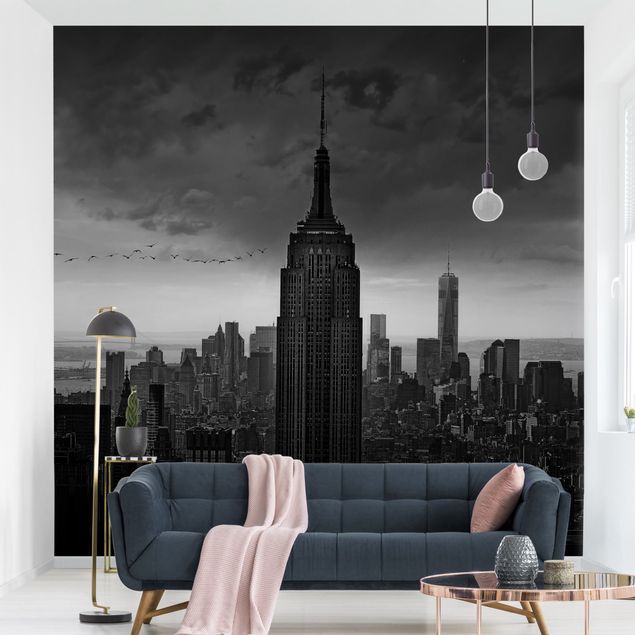 Wanddeko Schlafzimmer New York Rockefeller View