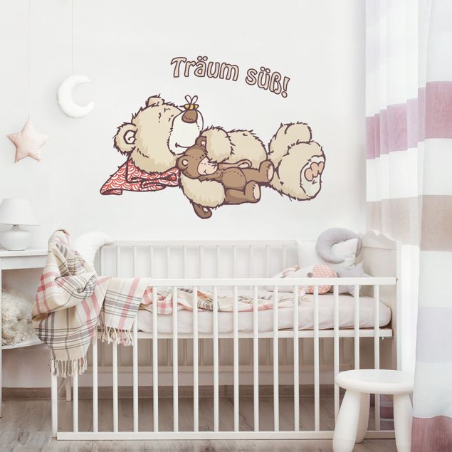 Wanddeko Babyzimmer NICI - Classic Bears - Träum süß