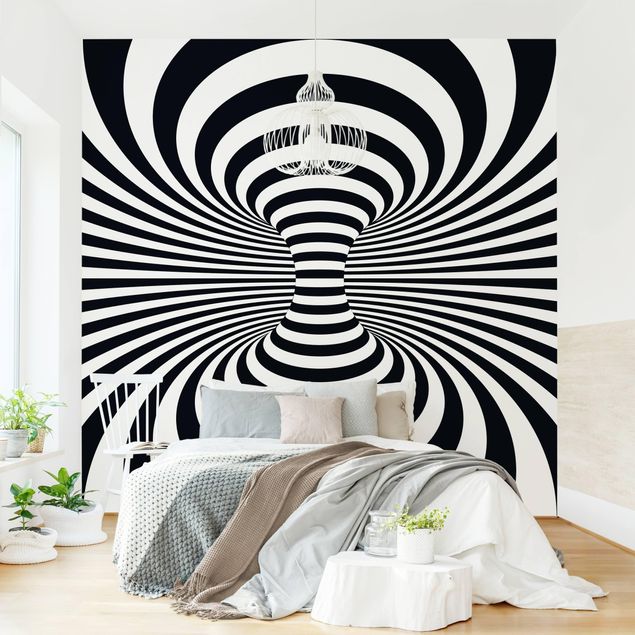 Wanddeko Schlafzimmer Optischer Wirbel