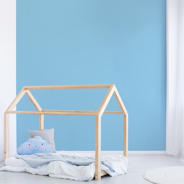 Wanddeko Schlafzimmer Pastellblau
