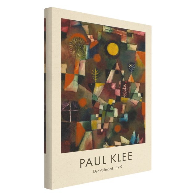 Wanddeko Praxis Paul Klee - Der Vollmond - Museumsedition