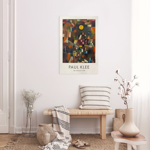 Wanddeko Büro Paul Klee - Der Vollmond - Museumsedition