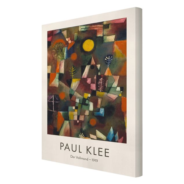 Wanddeko Praxis Paul Klee - Der Vollmond - Museumsedition