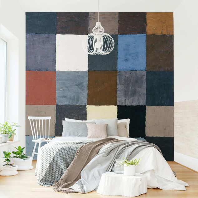 Wanddeko Schlafzimmer Paul Klee - Farbtafel